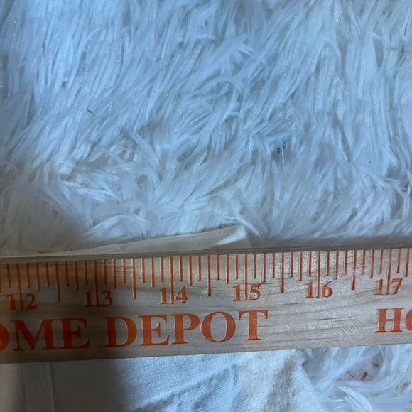 White linen Gianni Bini straight-leg flare  pants‎ size 8 - Picture 3 of 8